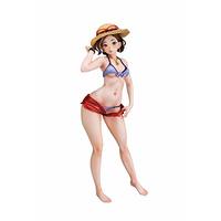 Hentai Figure (ダイキ工業 岸 見栄子 営業先でムチッと海水浴ver. 1/6スケール PVC製 塗装済み 完成品 フィギュア)