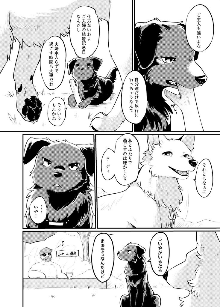 [Hentai] Doujinshi - Kemono (Furry) (箱庭ジェラシー) / 回転ParaDOGs