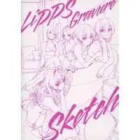 Doujinshi - Illustration book - IM@S: Cinderella Girls (LiPPS Gravure Sketch) / もじさん