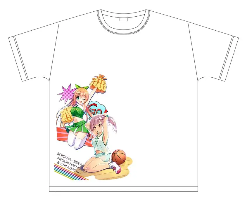 [Hentai] T-shirts (コイバナ恋愛 めぐり＆千依Tシャツ)